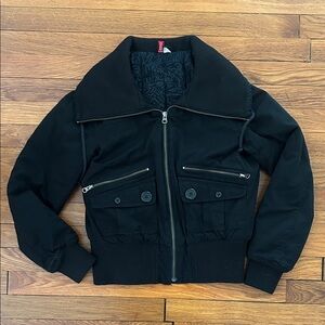 Divided Black Jacket